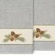 preview thumbnail 3 of 17, Authentic Hotel and Spa 100% Turkish Cotton Pierre 2PC Embellished Bath Towel Set