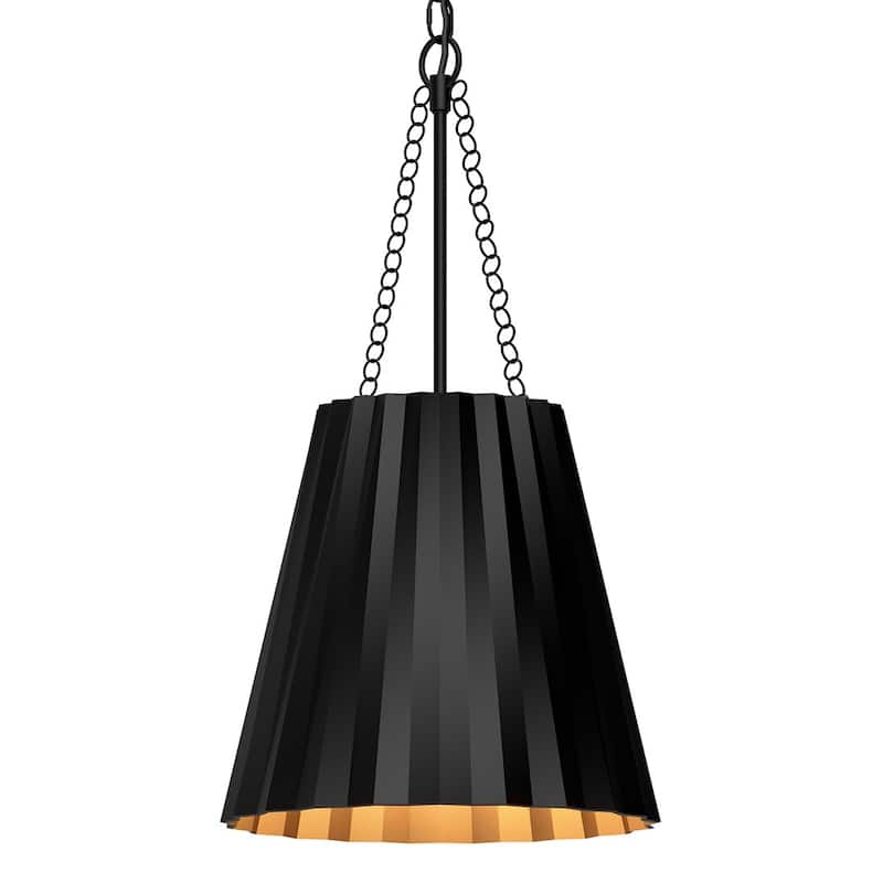 Alora Lighting PD528012 Plisse 12" Wide Pendant