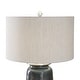 preview thumbnail 3 of 4, Uttermost Olesya Swirl Glass Table Lamp