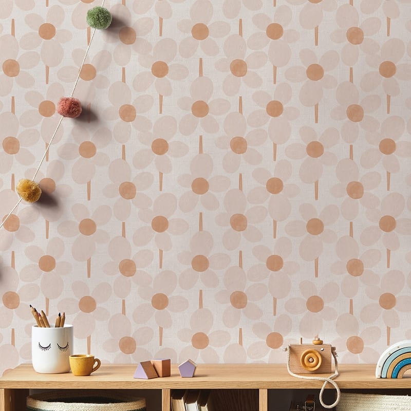 Tempaper Flower Power by Novogratz Peel and Stick Wallpaper