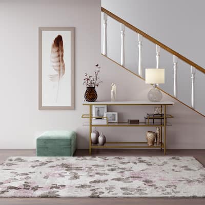 Rugs America Lush Collection Pink Elegance Coquette rug