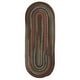 preview thumbnail 7 of 14, Colonial Mills Wayland Rustic Farmhouse Braided Multicolor Runner Rug