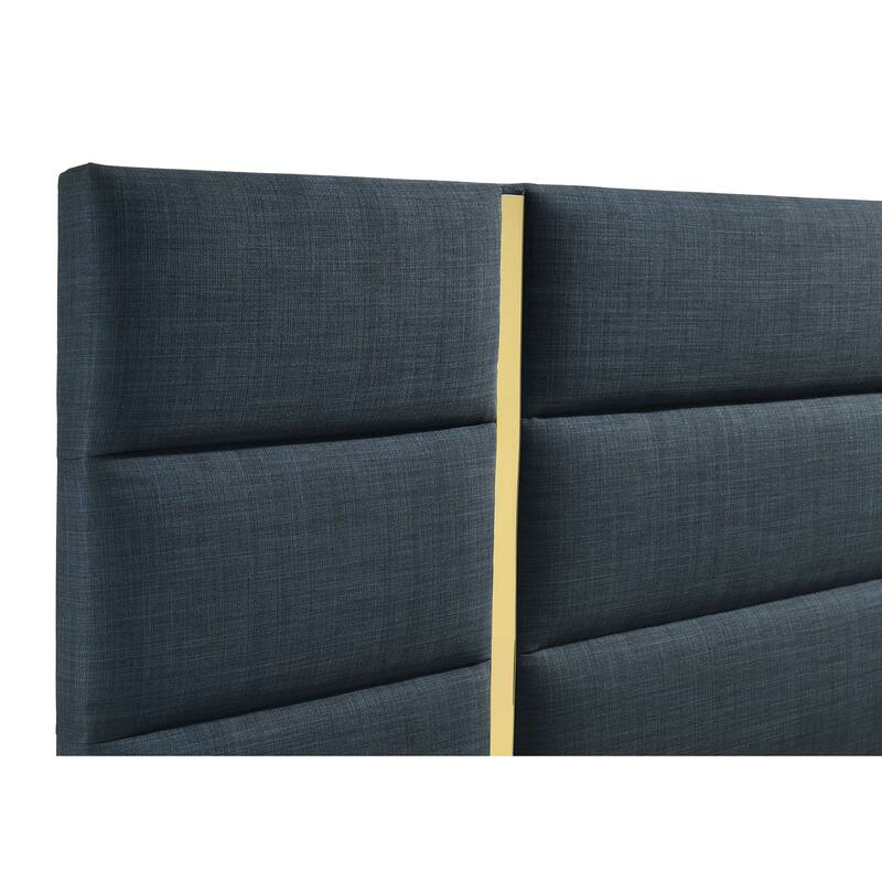 Ines 52-inch Fabric Upholstered Panel Bed