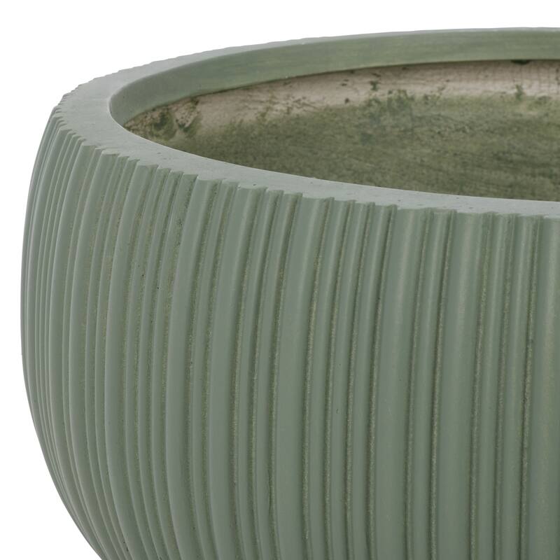 SAFAVIEH Outdoor Living Anita Planter Pot (Set of 3) - 22"W x 22"D x 10"H