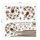 preview thumbnail 5 of 3, Walplus Huge Dandelion Butterflies Children Wall Sticker Nursery Decor