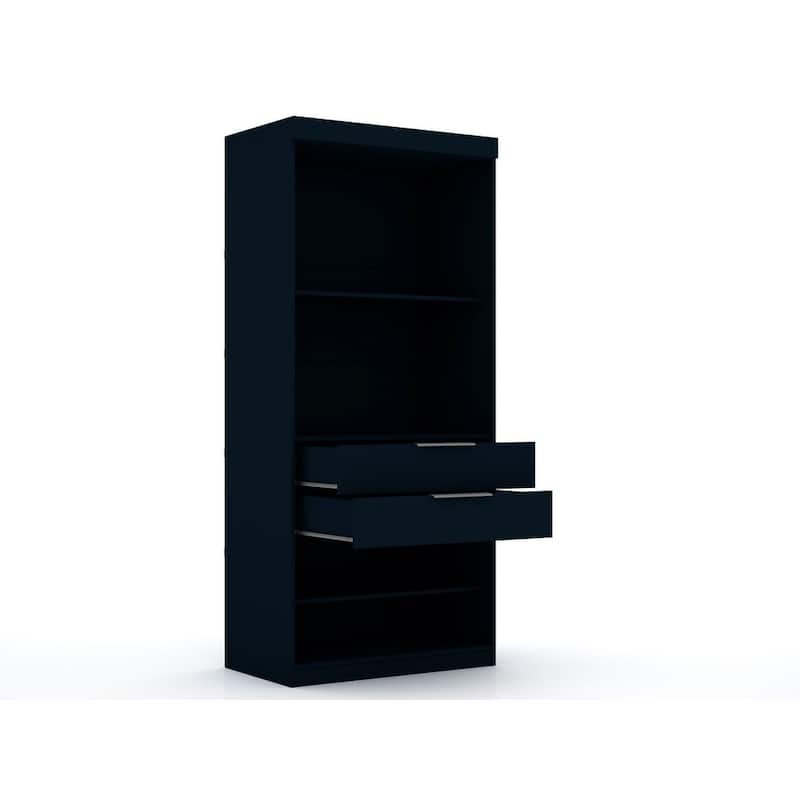 Mulberry 2.0 Modern 3 Sectional 6 Drawer Wardrobe Closet Set of 3