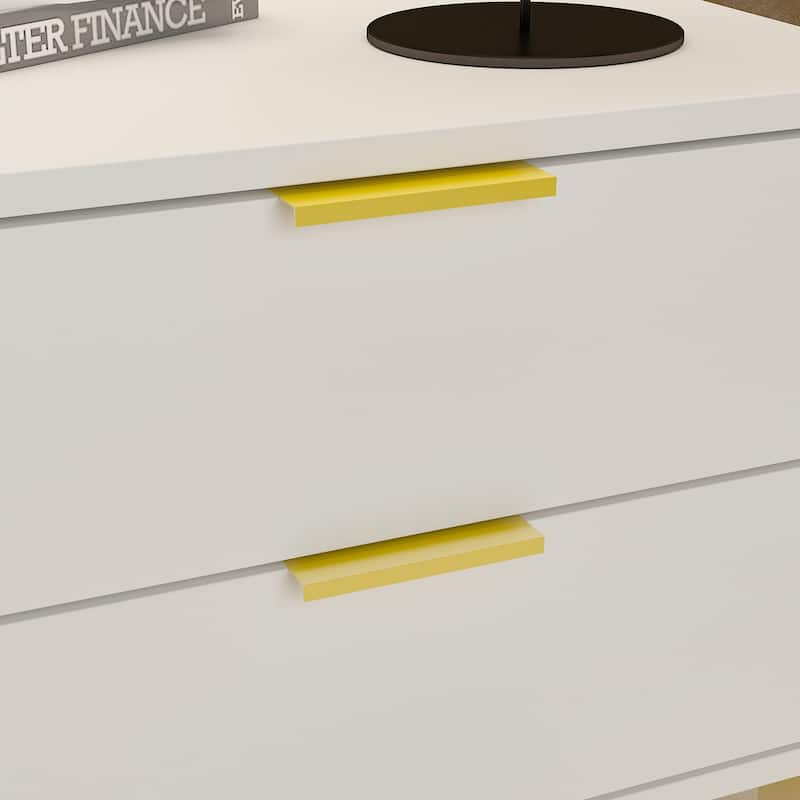2-drawer Nightstand for Home