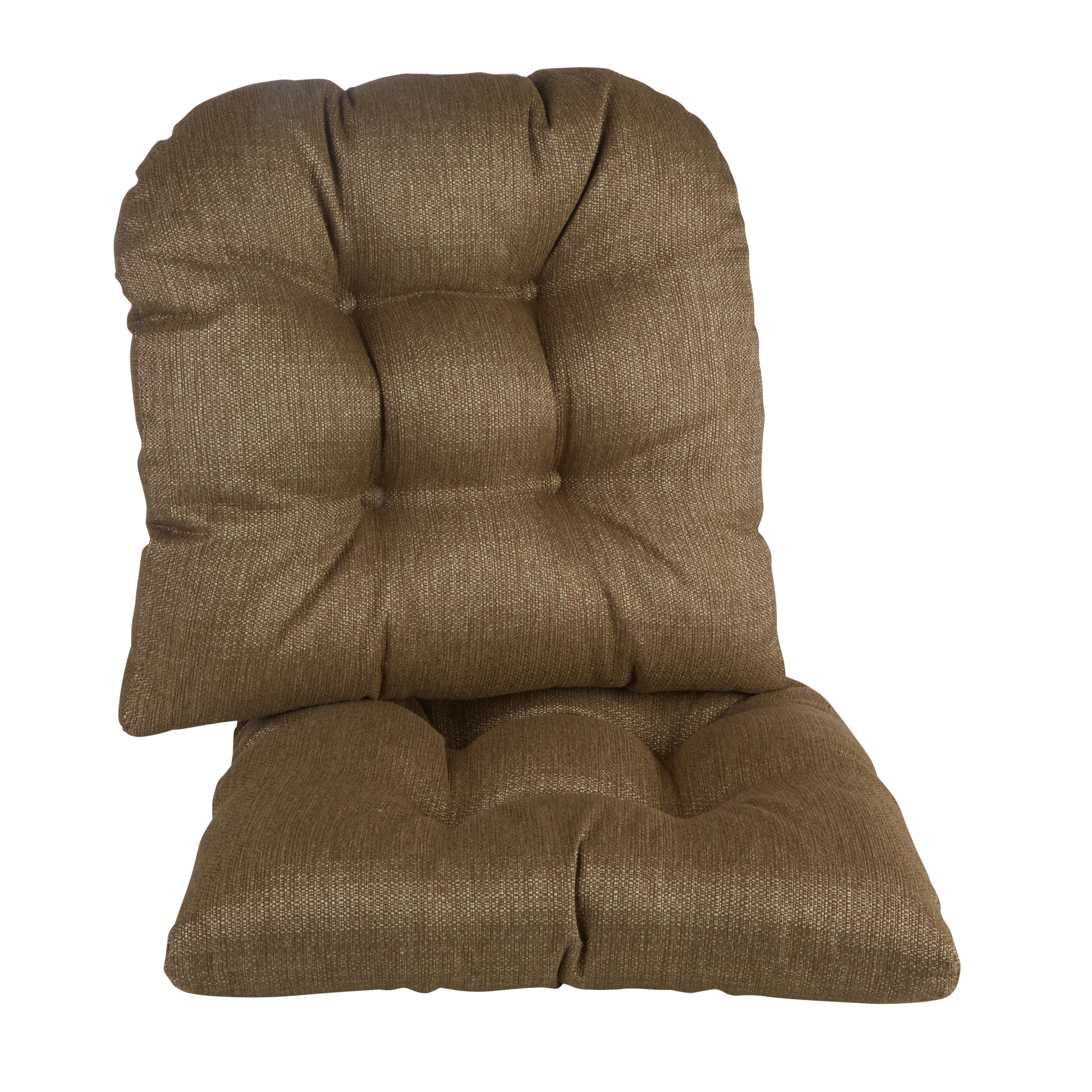 Klear Vu Saturn Non-Slip Extra Large Chair Cushion 20 x 18 x 3, Set of  2, Wedge Blue 2 Count