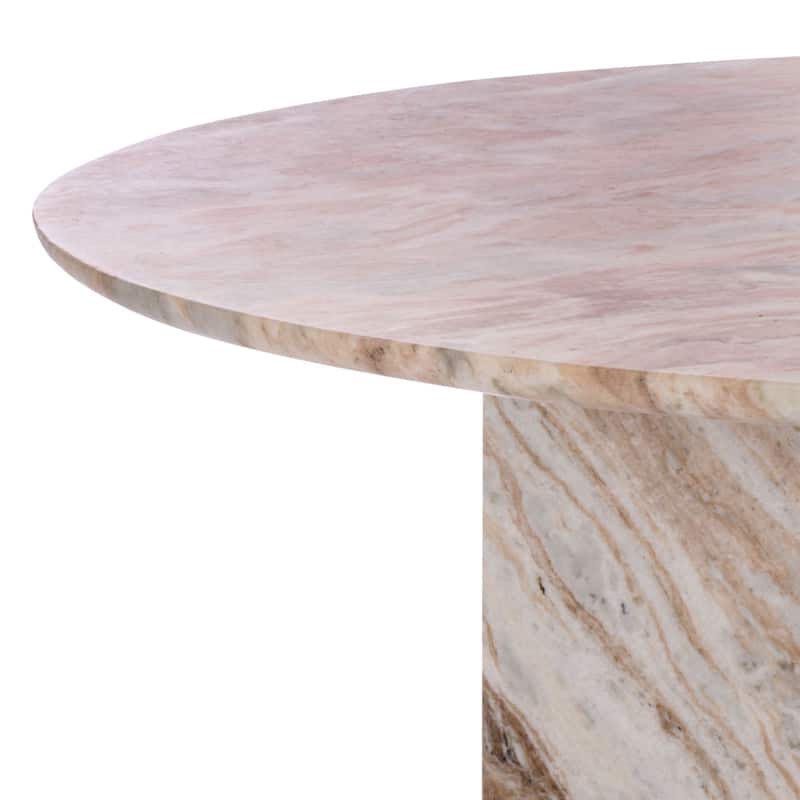 SAFAVIEH Couture Bindi 3-Leg Marble Dining Table - 42"W x 42"D x 30"H