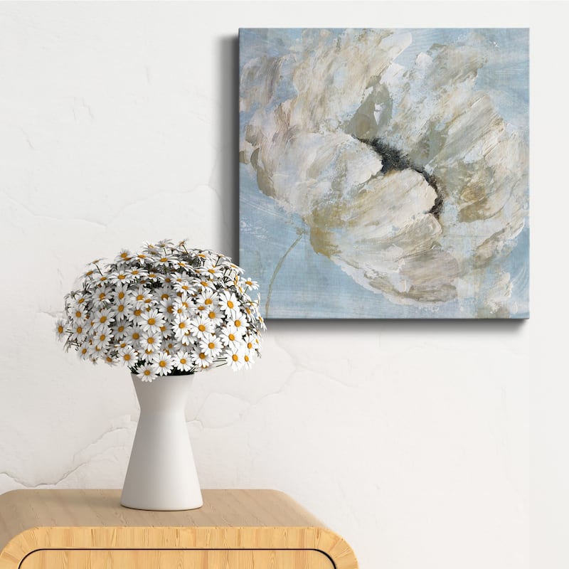 Blue Blanc I-Premium Gallery Wrapped Canvas - Ready to Hang