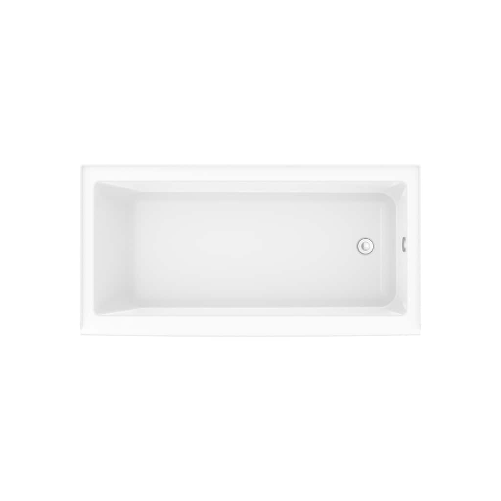 Maax 105815-R-001 Rubix 60" Three Wall Alcove Acrylic Soaking Tub with