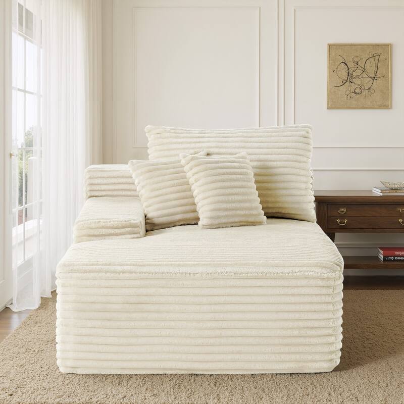 Cathy 41" W No Assembly Required Chaise Lounge