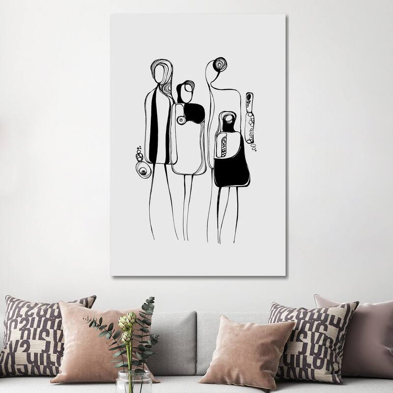 iCanvas "Pod People V" by Soul Curry Art & Illustrations Canvas Print