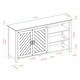 preview thumbnail 11 of 16, Middlebrook 58-inch Chevron 2-Door Buffet Console