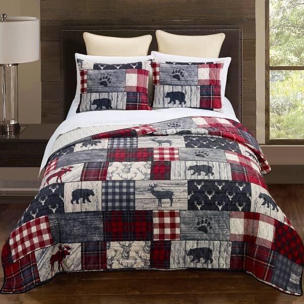slide 1 of 7, Your Lifestyle by Donna Sharp Timber Bedding Set
