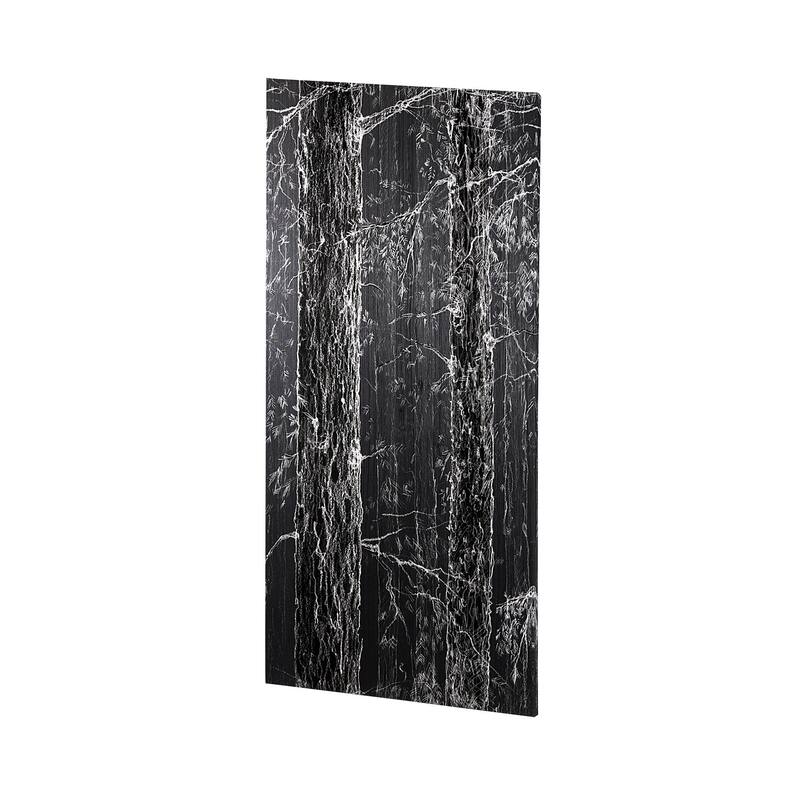 Forest BW II (40 x 80) Canvas Art Print