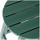 preview thumbnail 55 of 97, Laguna Hdpe All Weather Outdoor Patio 29" Round Bar Stool