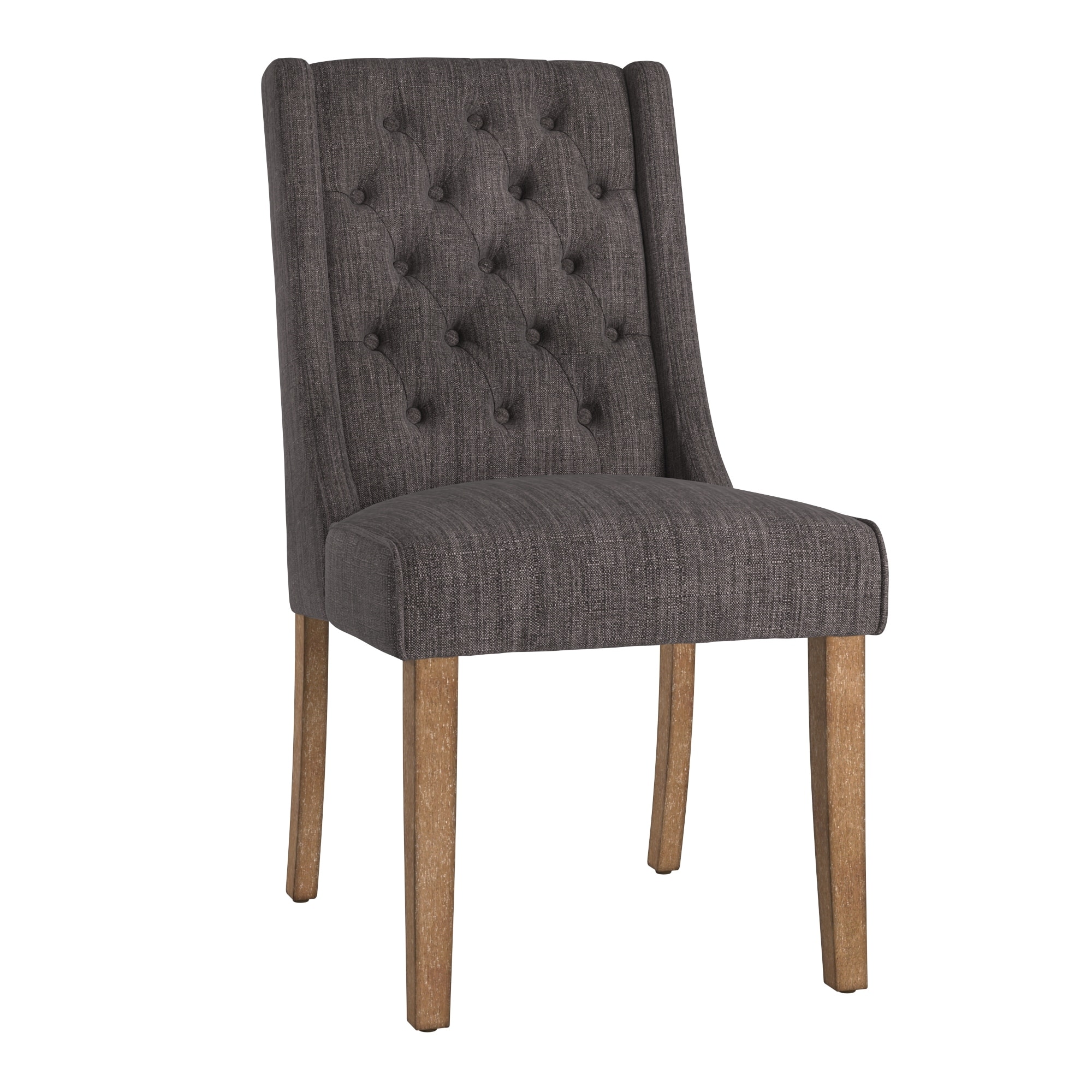 Evelin tufted upholstered parsons dining chair hot sale