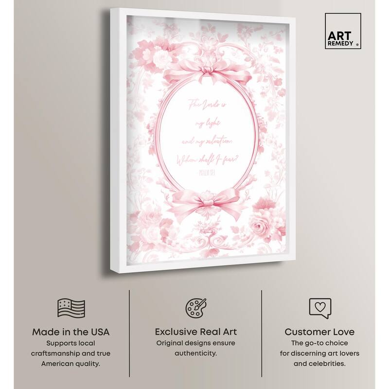 My Light Pink Shadowbox by Art Remedy