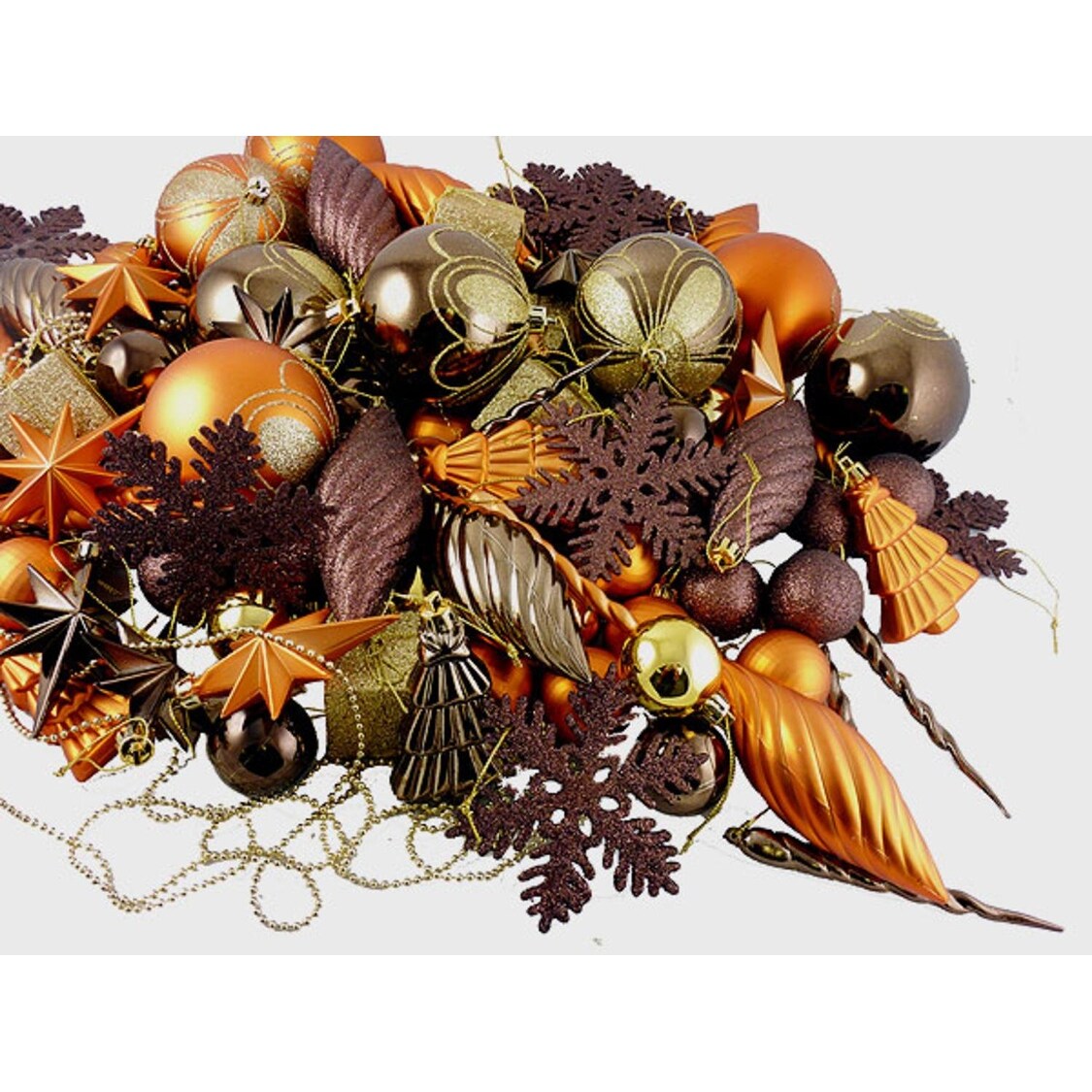Shop 125 Piece Club Pack Of Shatterproof Chocolate Brown And Burnt
