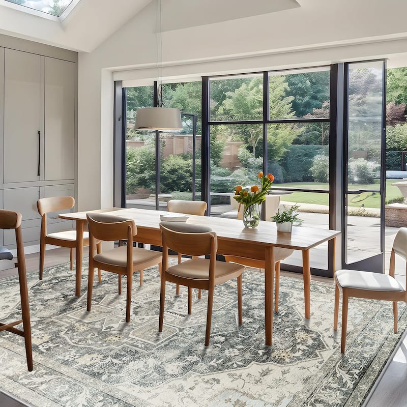 Bohemian Faux Cashmere Rug