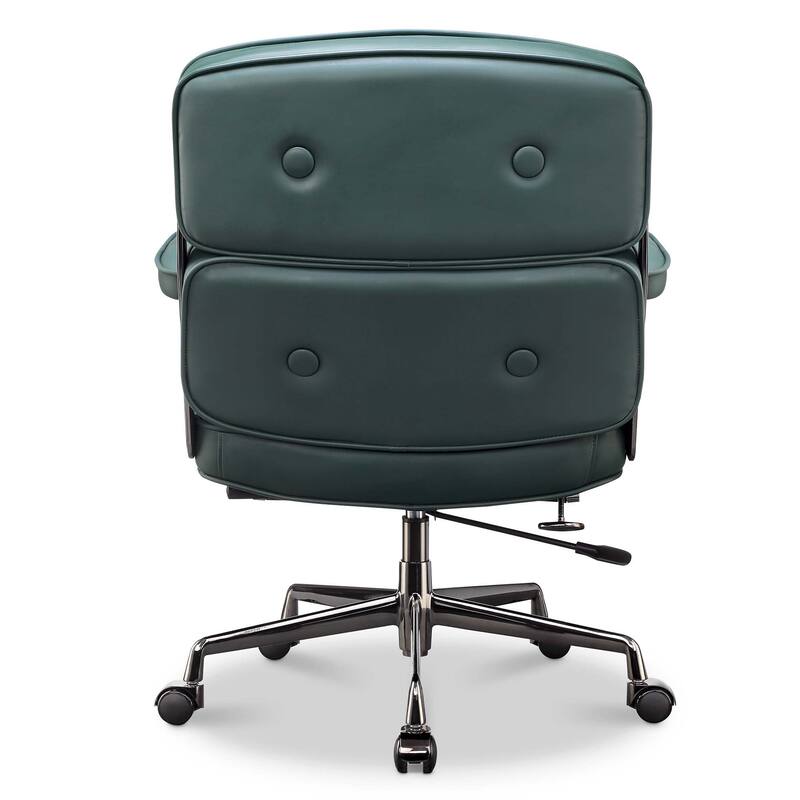 Lobby Chair with Lumbar Support Ergonomic Mid-Back Executive Chair