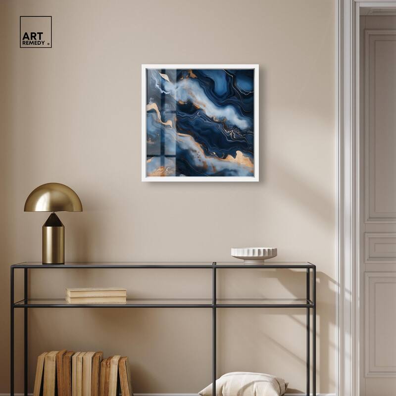 Deep Sea Geode IV Shadowbox by Art Remedy