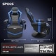 preview thumbnail 10 of 47, RESPAWN 900 Ergonomic Reclining Gaming Chair w/ Footrest