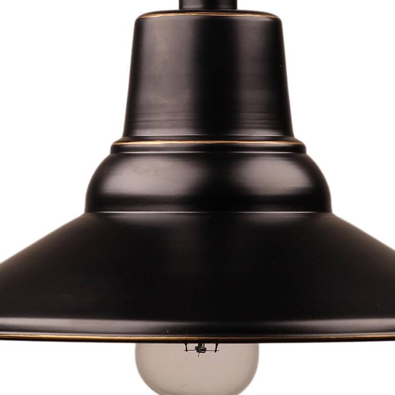 Aria 1 Light Outdoor Pendant - Imperial Black