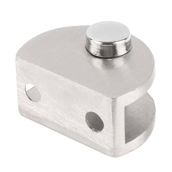 Shop Stainless Steel Cabinet Door Glass Clamp Shelf Brackets