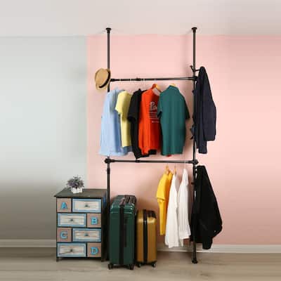 Heavy Duty Design Telescopic Garment Rack