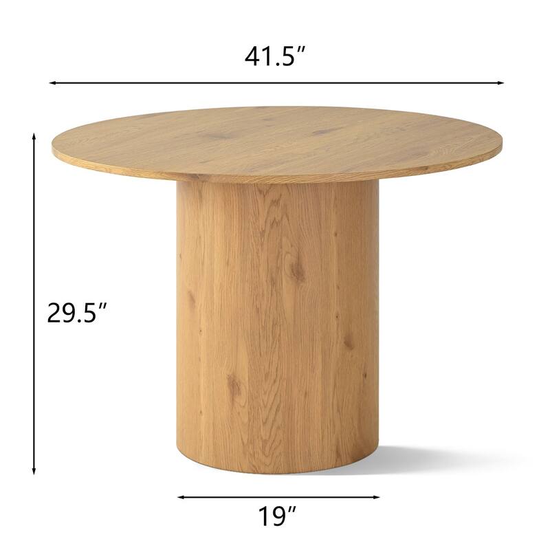 42" Round Pedestal Dining table
