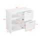 preview thumbnail 32 of 58, Maximized Storage Space Low Loft Bed with Drawers, Shelves and Slide, Twin Size