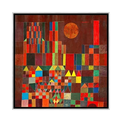 iCanvas "Burg und Sonne, 1928" by Paul Klee Framed