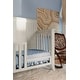 preview thumbnail 3 of 5, Milk Street Cameo Sleigh Crib Toddler Bed Conversion Kit - N/A White