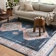 preview thumbnail 8 of 7, Alexander Home Meghan Vintage Boho Distressed Area Rug