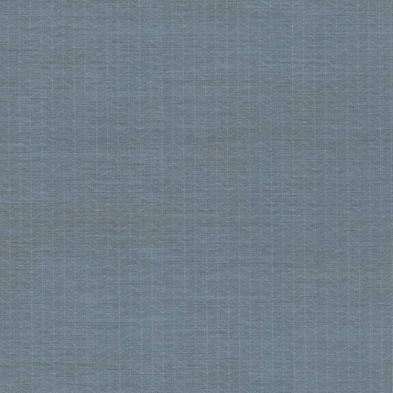 Warner Magnitude Denim Chevron Wallpaper