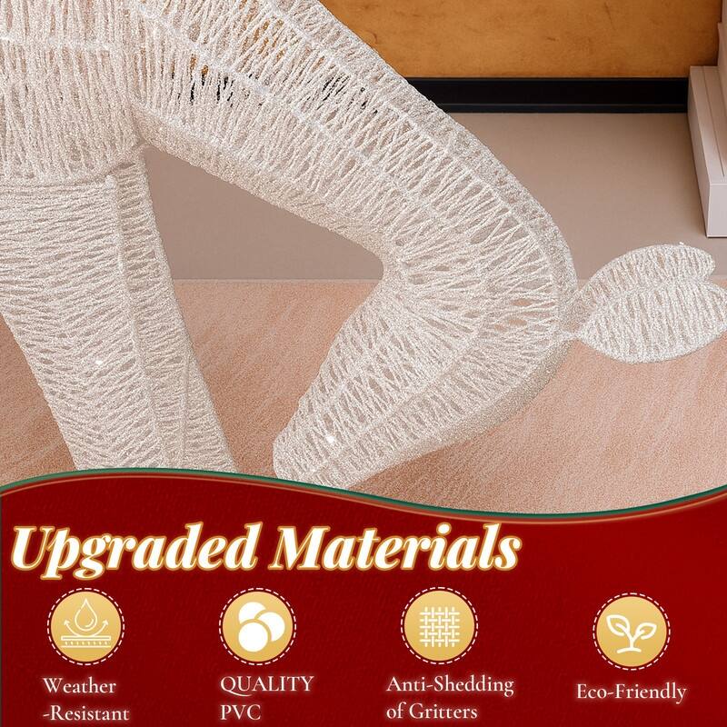 3-Piece Lighted Christmas Reindeer Family Set Outdoor Decorations