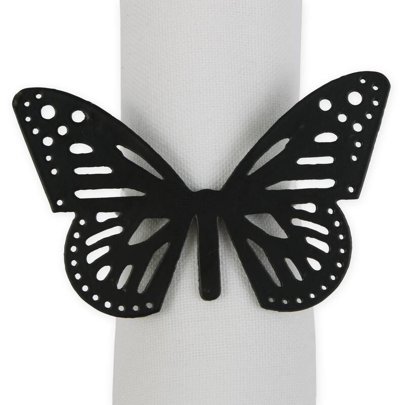 DII Fun Decorative Party Napkin Rings, 1.5" Diameter (inside)