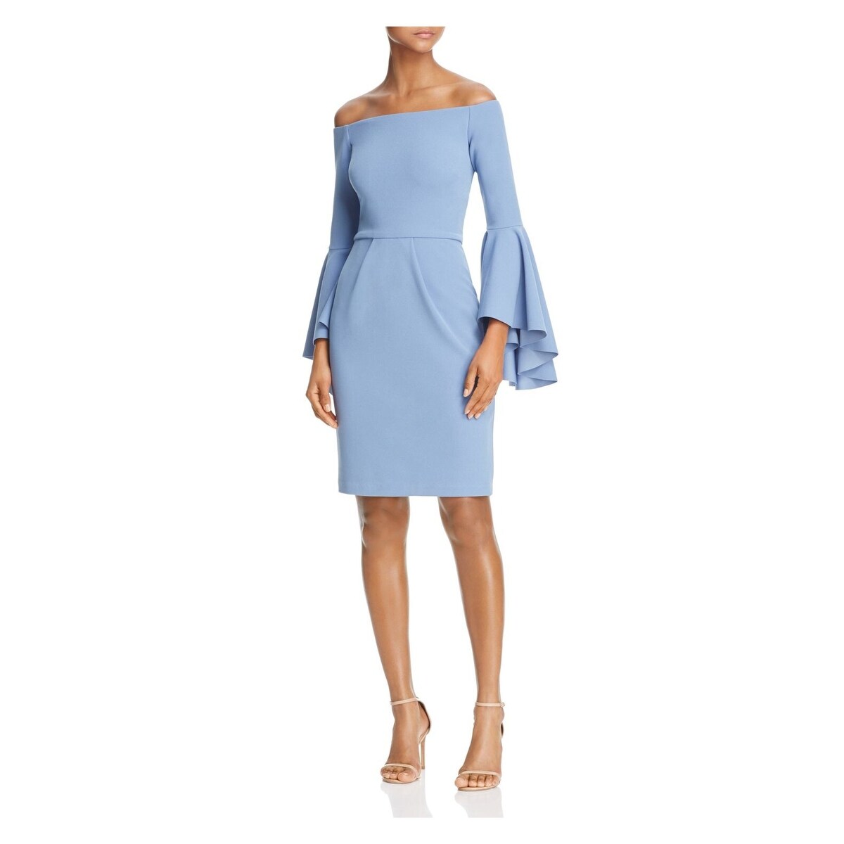 baby blue sheath dress