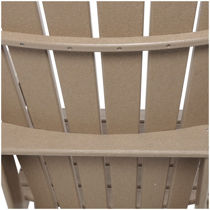 Resin Traditional Outdoor Adirondack Chair