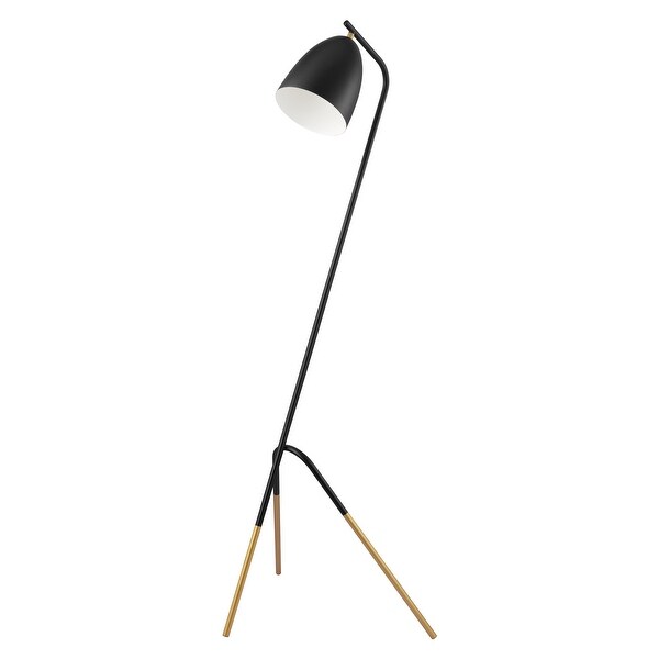 white gold floor lamp