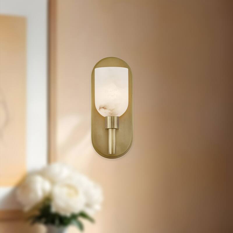 Alora Lighting WV338101AR Lucian 9" Tall Wall Sconce