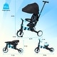 preview thumbnail 4 of 5, 7 in 1 Baby Tricycle Foldable Toddler Tricycle with Removable Handle