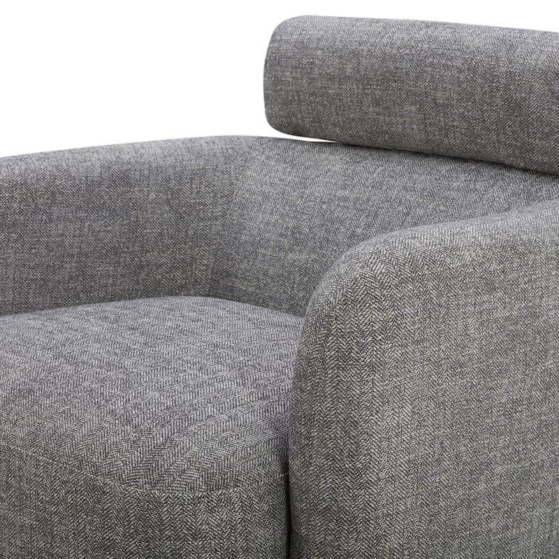 Spruce & Spring Ray Modern Swivel Accent Barrel Chairs