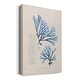 preview thumbnail 2 of 7, Blue Marine Algae V Premium Gallery Wrapped Canvas - Ready to Hang