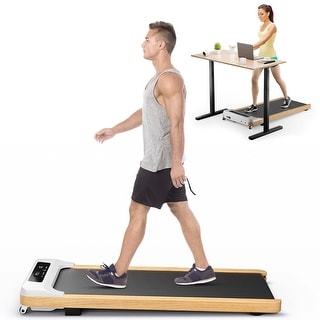 Goplus Walking Pad Under Desk Treadmill with Remote Control for