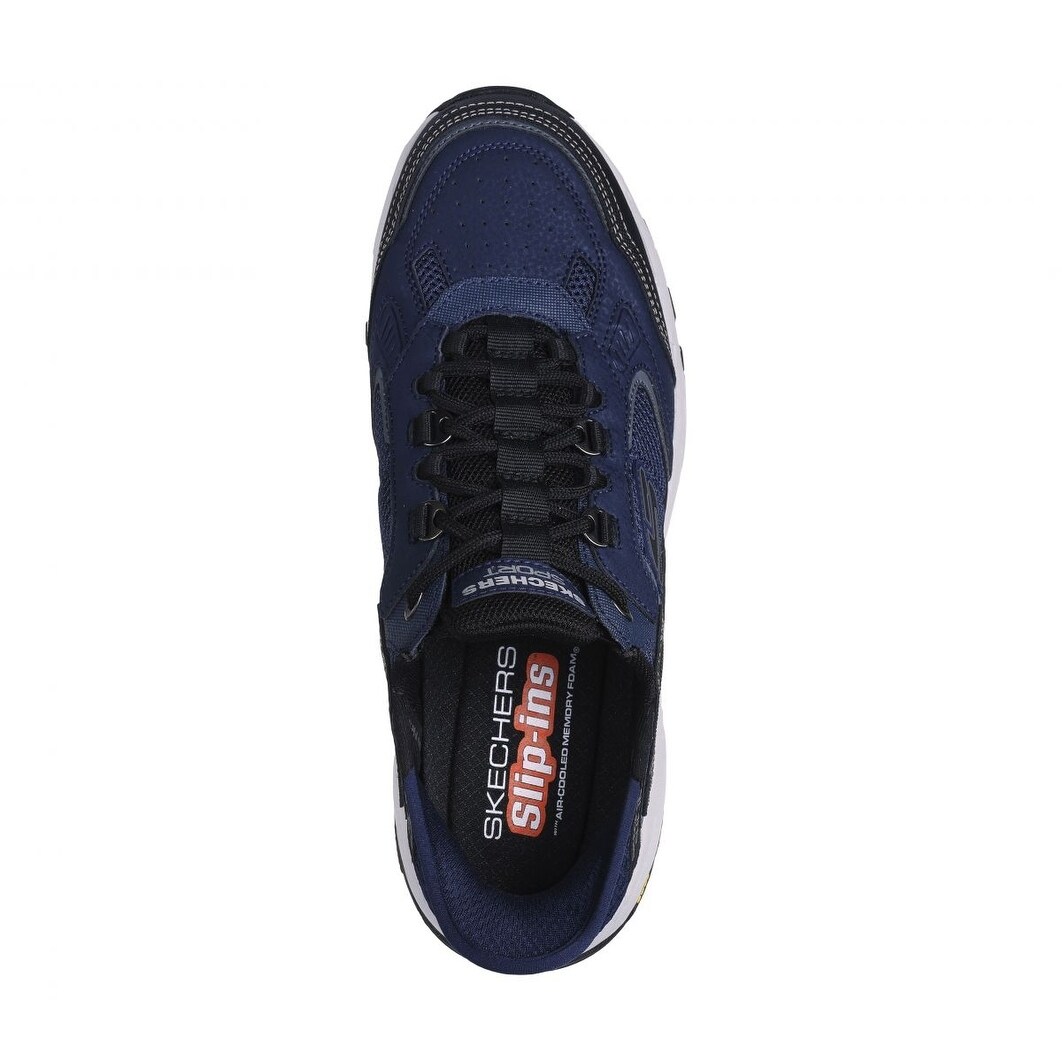 Skechers Mens SlipIns Vigor 3.0 Drafting Sneaker Navy/Black  display picture 1