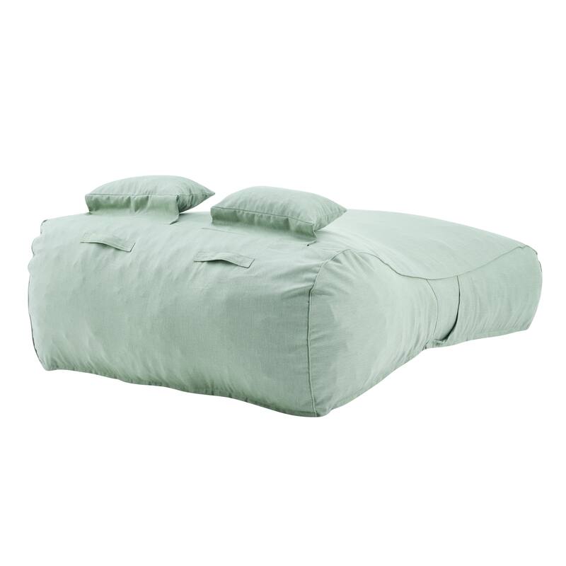 Christopher Knight Home - Lemoore Casual Outdoor Upholstered Bean Bag Daybed