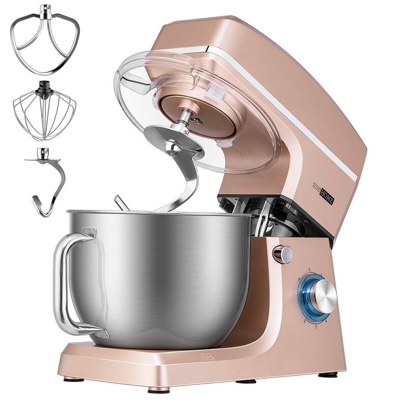 7.5 Quart Stand Mixer, 660W 6Speed TiltHead Kitchen Electric Food